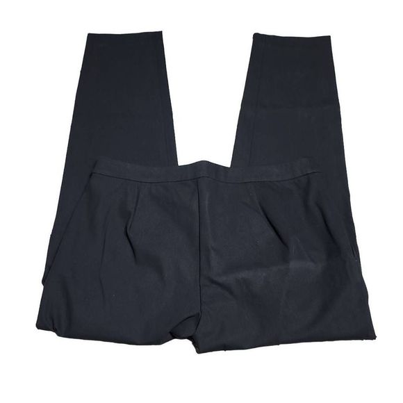 Theory professionals thankel approach twill stretch pull on pants black size 4 - Picture 3 of 4